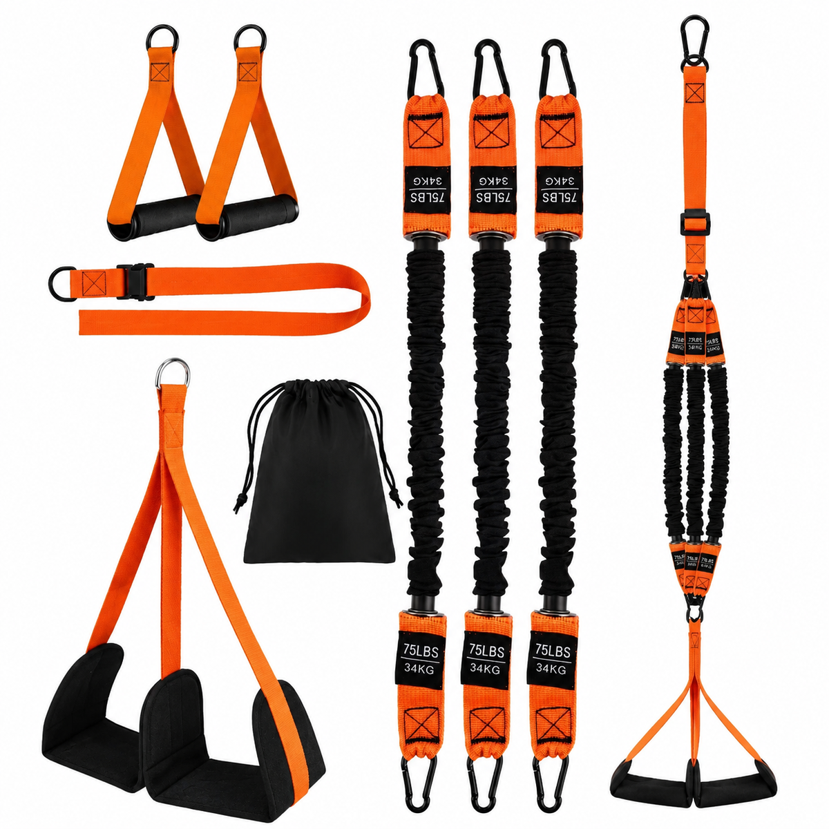 Kit de bandes de résistance pour tractions
