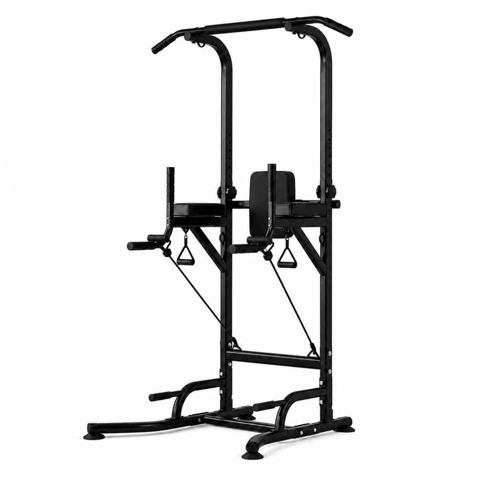 Barre de traction multifonction avec barre de dips et exercices abdominaux à domicile